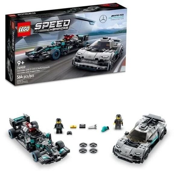 LEGO Speed Champions 76909 Mercedes - AMG F1 W12 E Performance & AMG Project One - Picture 1 of 3